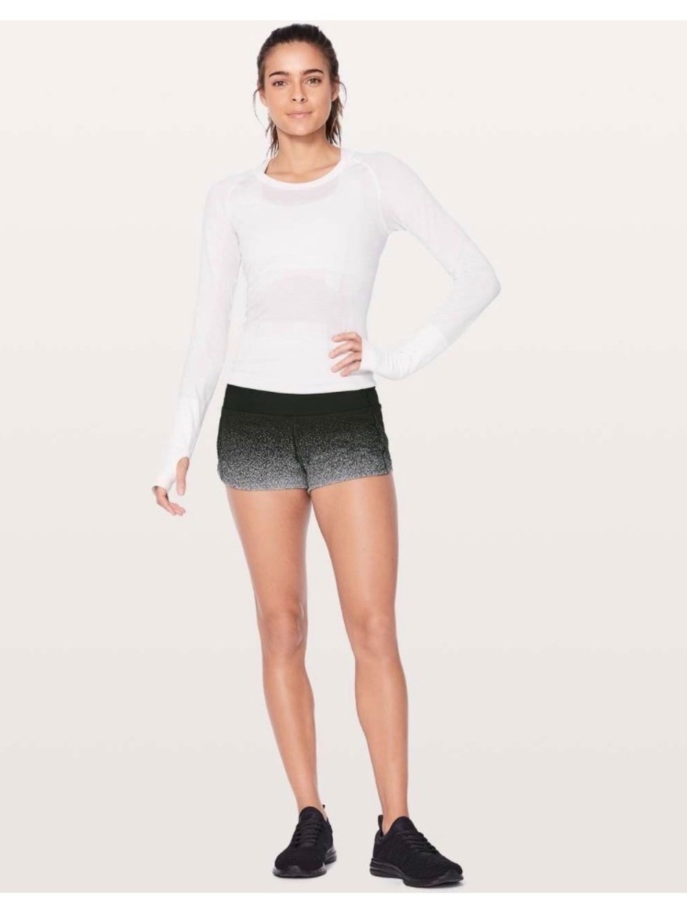 Lululemon Speed Up Short *2.5" In ombré speckle - 6
